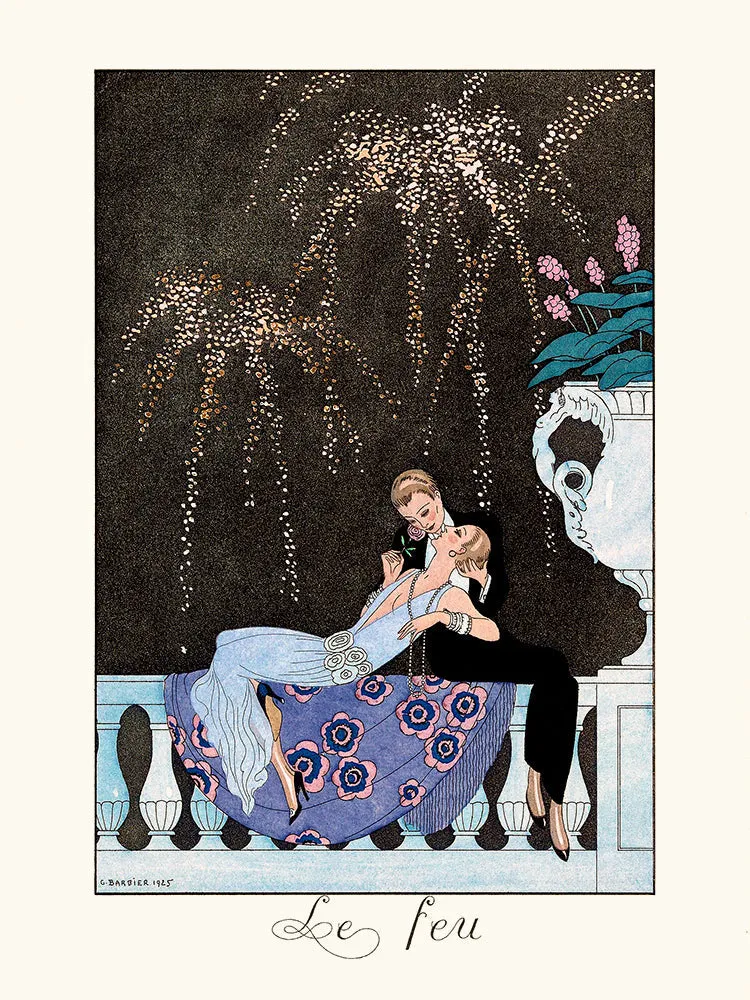 Affiche Le Feu - Barbier