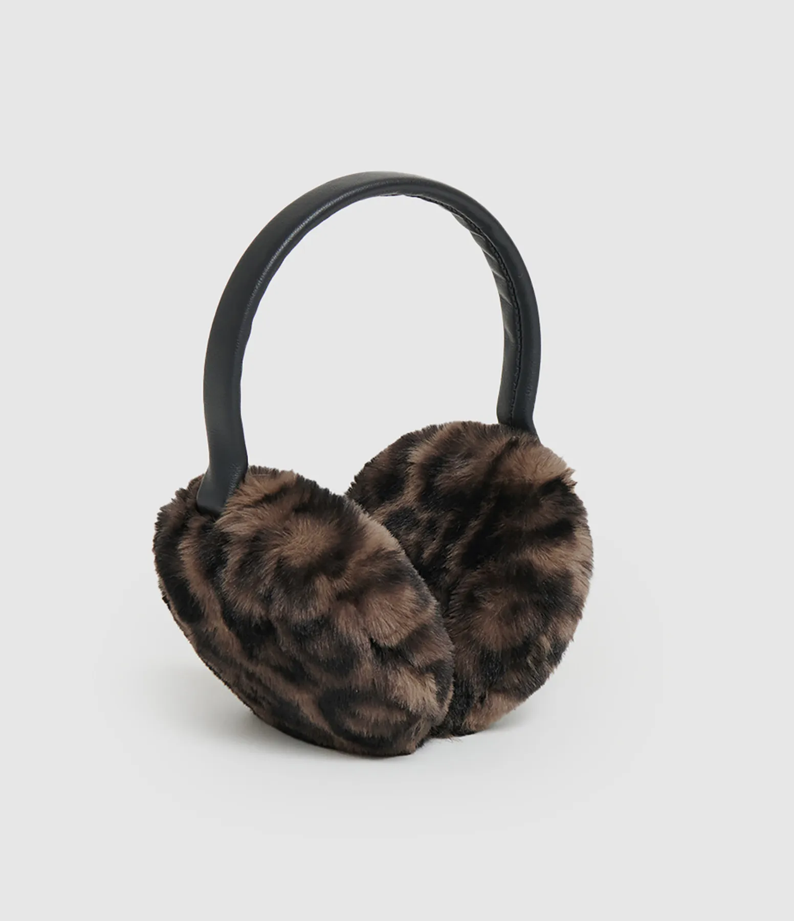APPARIS Partager  Cache-oreilles Esme Fausse Fourrure Dark Léopard  