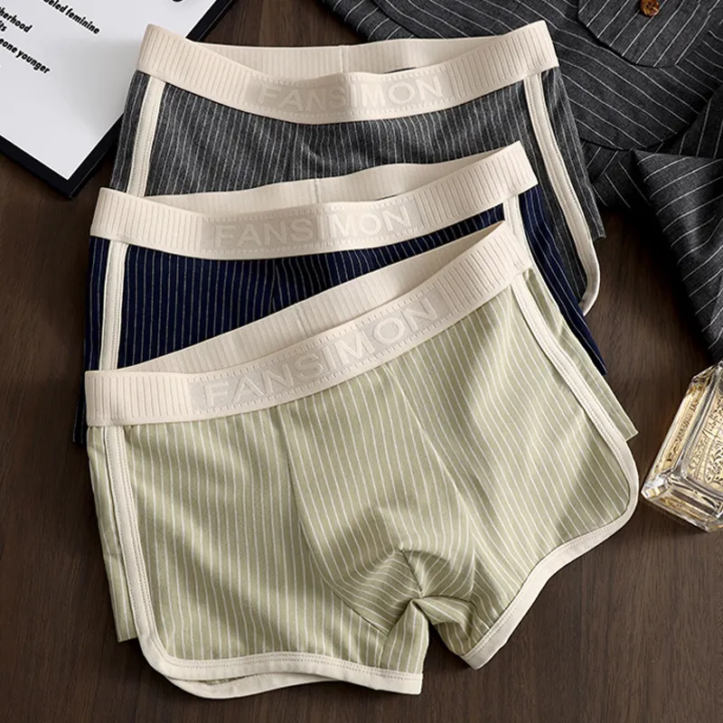 [Bloom the love] Nouvelle Marque Boxer Hommes Sous