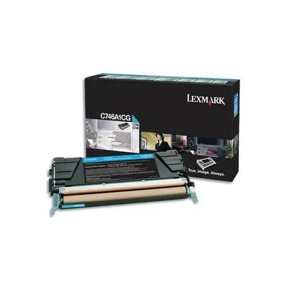 Cartouche laser pour c746/c748 cyan c746a1cg