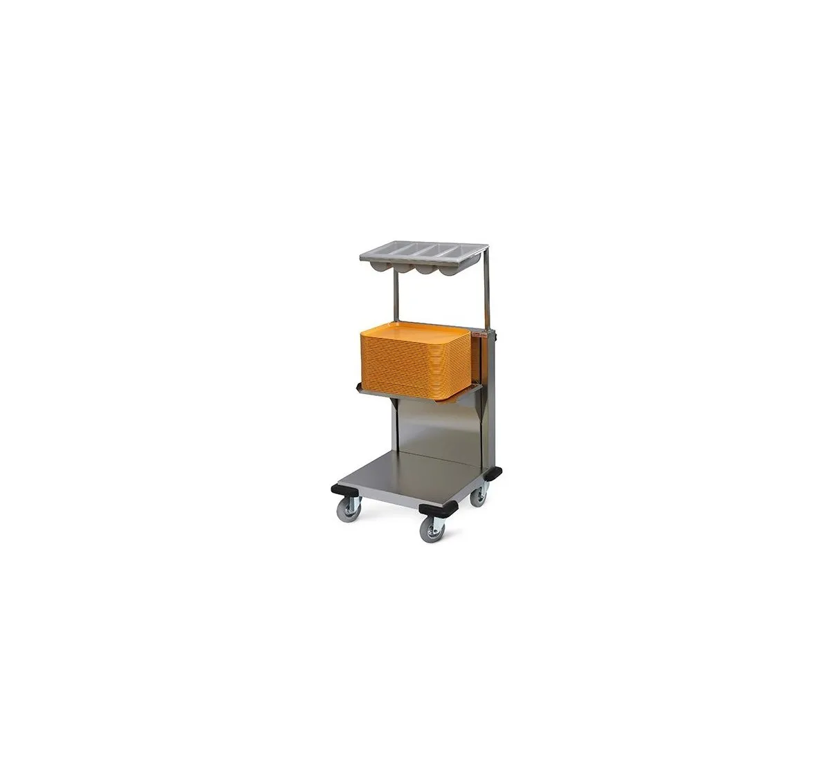 Chariot à Plateaux Niveau Constant + support Couverts Proself