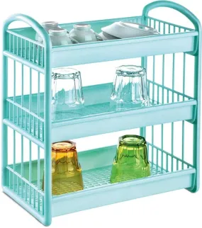 Etagere 3 niveau plastique lux
