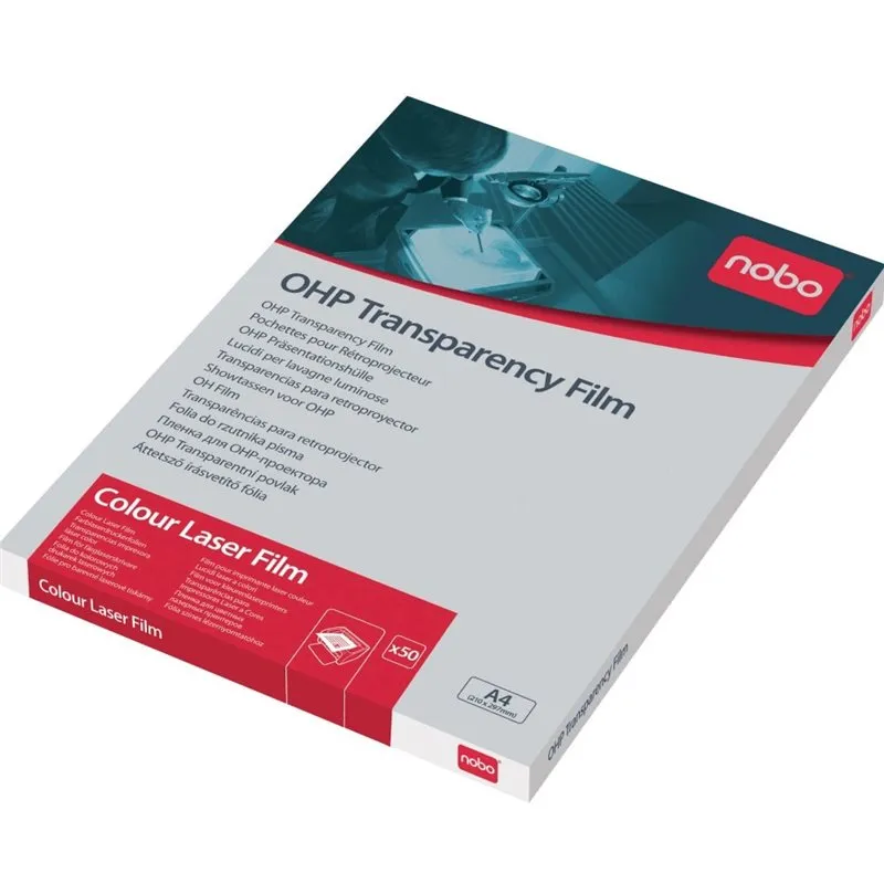 Films de rétroprojection a4 - imprimante laser couleur - PP