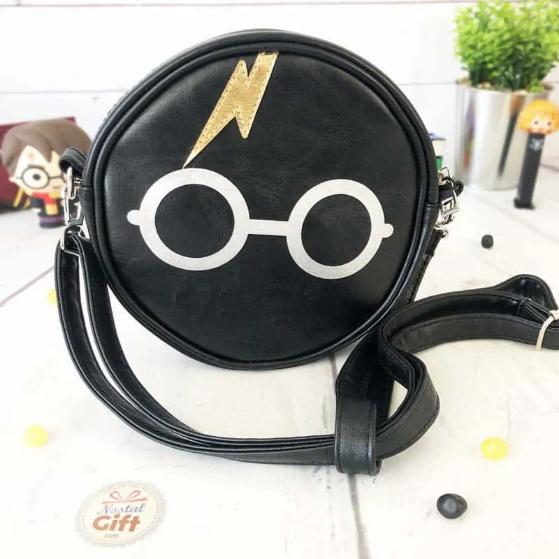 Harry Potter - Petit sac à main bandoulière noir (19 cm)