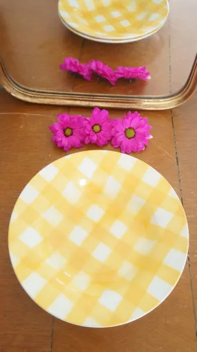 Lot de 2 assiettes Digoin Sarreguemines 