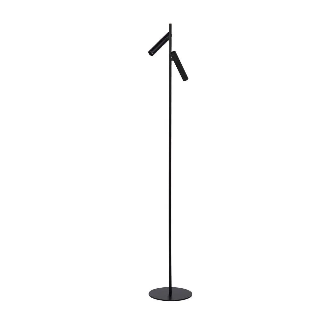 LUCIDE 79781/10/30 Lampadaire / lampe de lecture intérieur noir PHILON