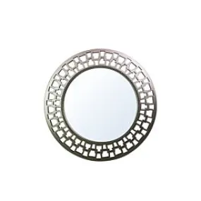 Miroir Décoratif 60x60x2cm - Argent