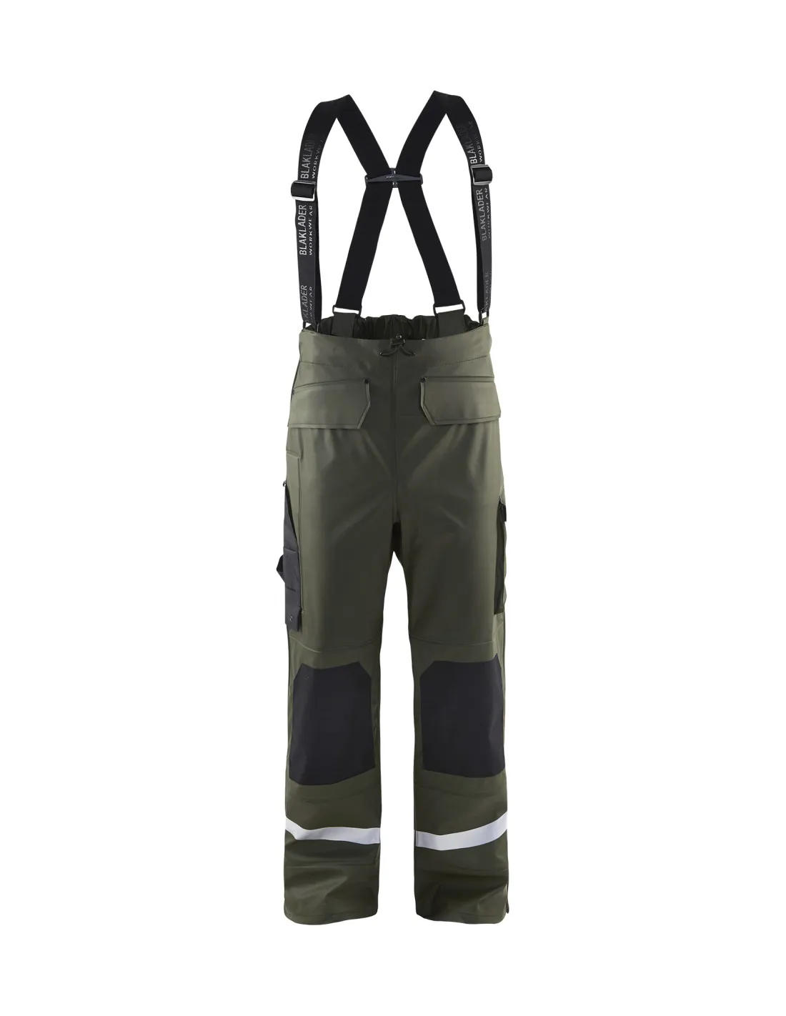 Pantalon de pluie niveau 2 Vert armée | 130520034600 - Blaklader