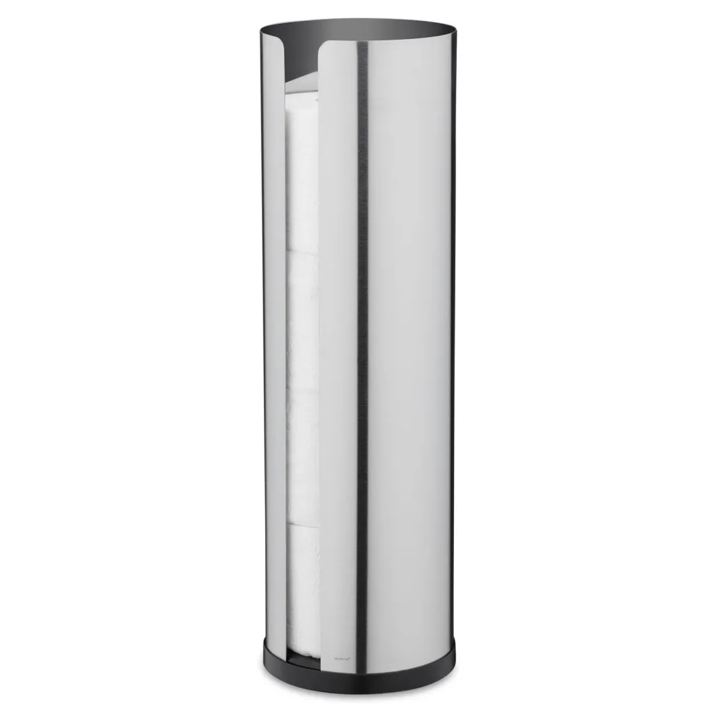 Porte papier toilette supplémentaire NEXIO 45 cm, acier inoxydable mat, Blomus ✔ 64,21 € ⭕ Kulina