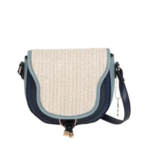 Sac bandoulière Marine Femme Manoukian Ibiza