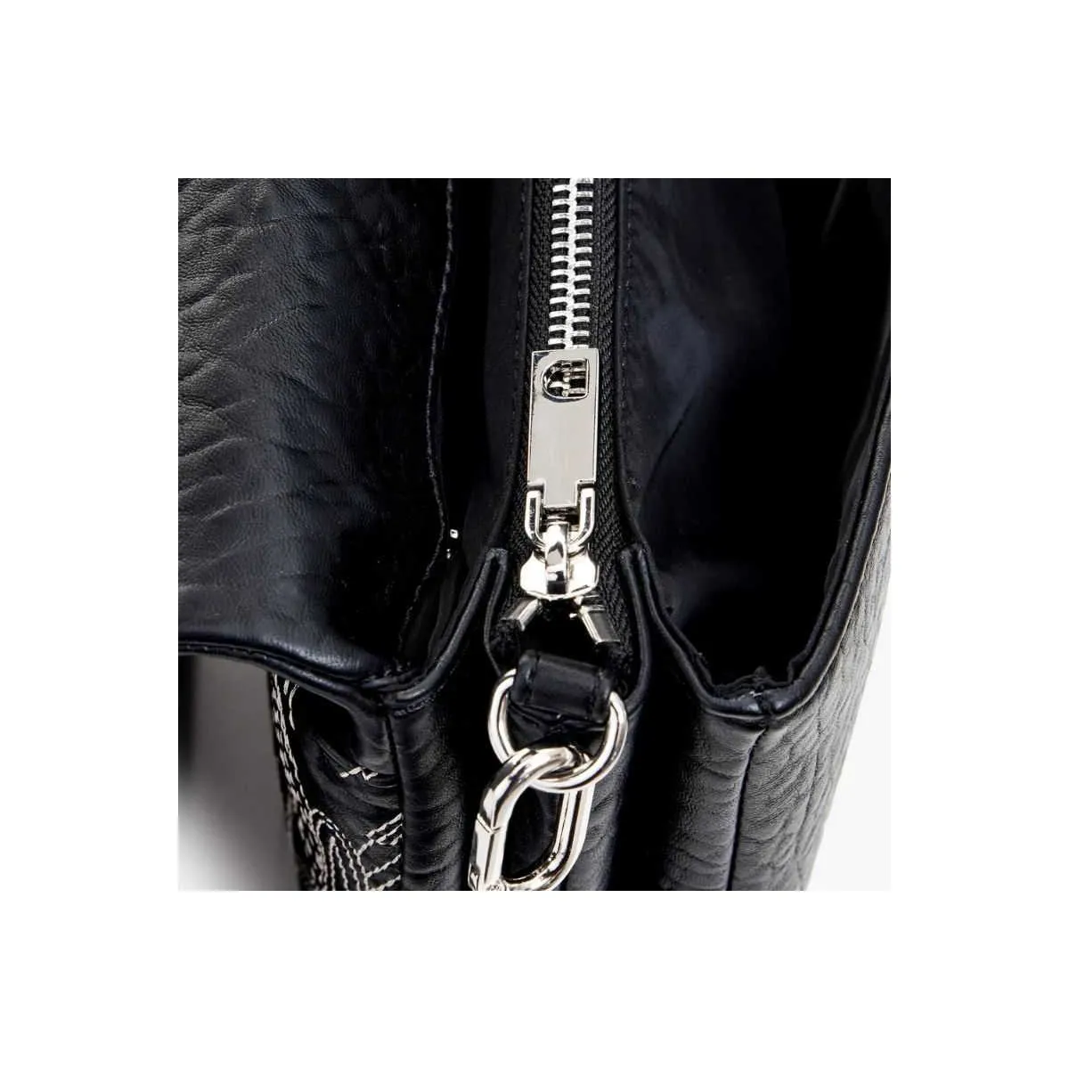 Sac bandoulière noir papillon Desigual 24waxp82 sur pecari