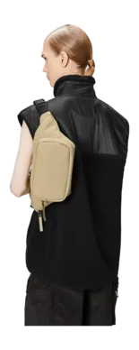 Sac Bandoulière RAINS Unisexe Bum Bag Sand