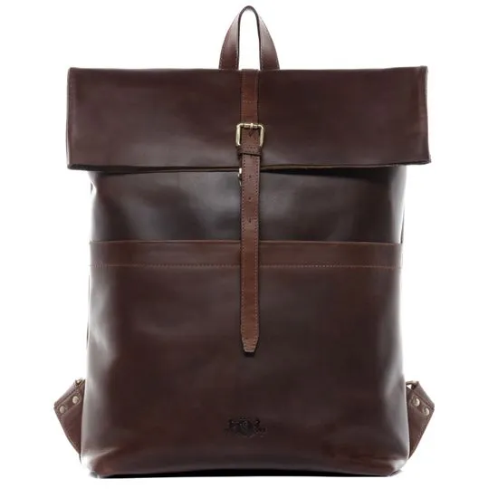 Sac pour ordinateur portable cuir marron GRACE sacoche bandoulière