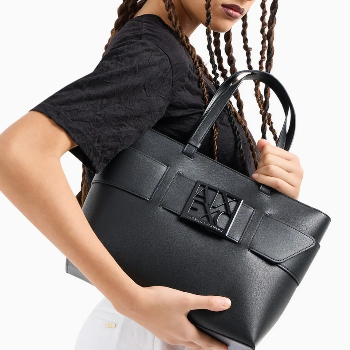 Sac shopping S noir | 3 Suisses