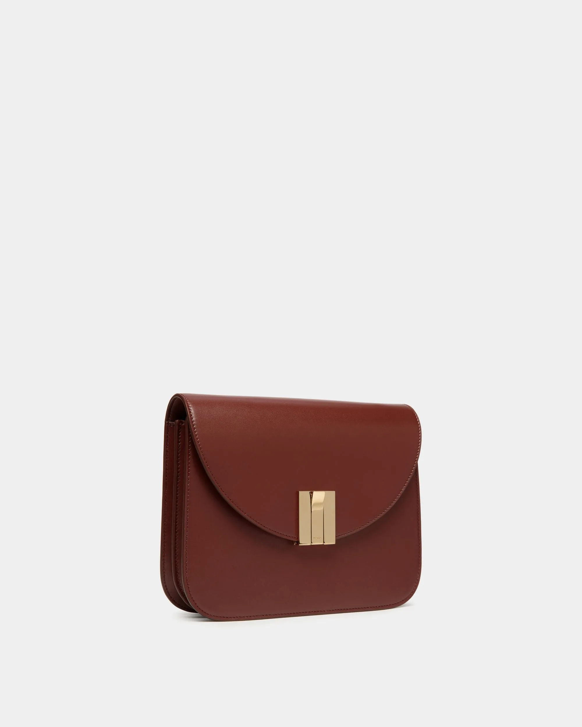 Sac À Bandoulière Ollam En Cuir Marron