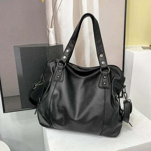 Sac à bandoulière Hobo en cuir pour femme