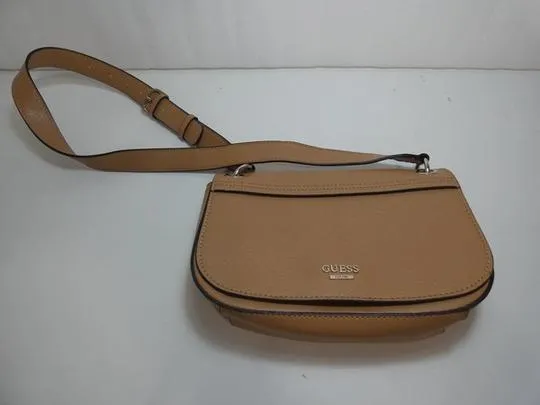Sac à main Devyn Guess en simili-cuir marron