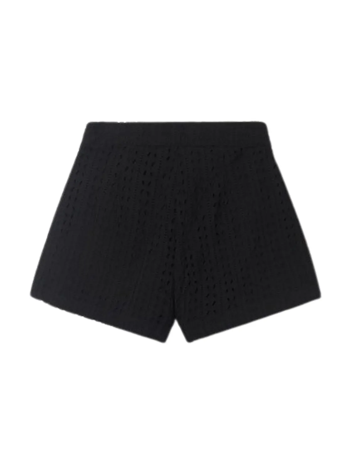 Short Mayoral Perforé Noire pour Fille