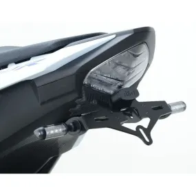 Support de plaque R&G RACING noir Honda CBR500R:443356 - piecemotoquad