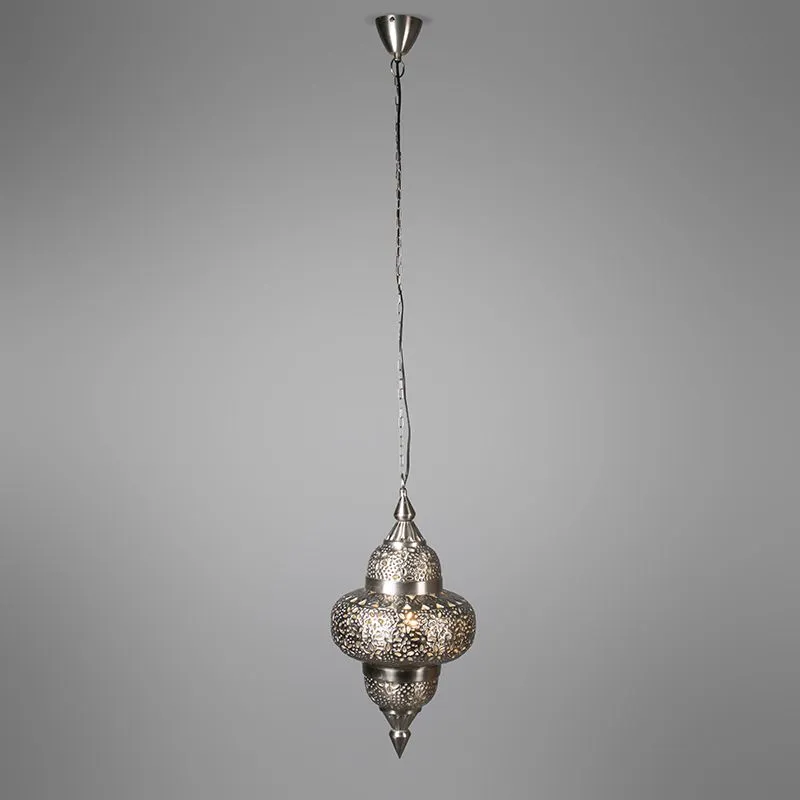 Suspension Marrakech argent