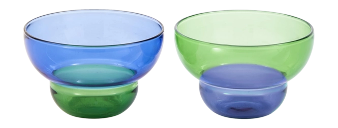 Tasse à Café POLSPOTTEN Mizu Kiri Dark Blue (Set de 2)