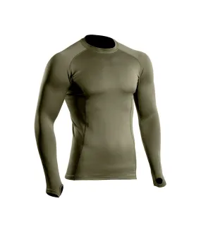 Tee-shirt Thermo Performer vert OD Niveau 2 de marque A10 by TOE
