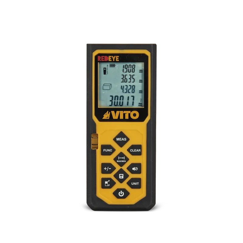 TÉLÉMÈTRE LASER POUR MESURE DISTANCES, SURFACES, VOLUME 60M 